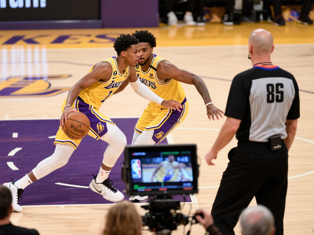 穆迪隔扣里夫斯2+1被吹进攻犯规,湖人挑战成功翻盘 NBA引入视频回放和挑战机制的初衷是为了