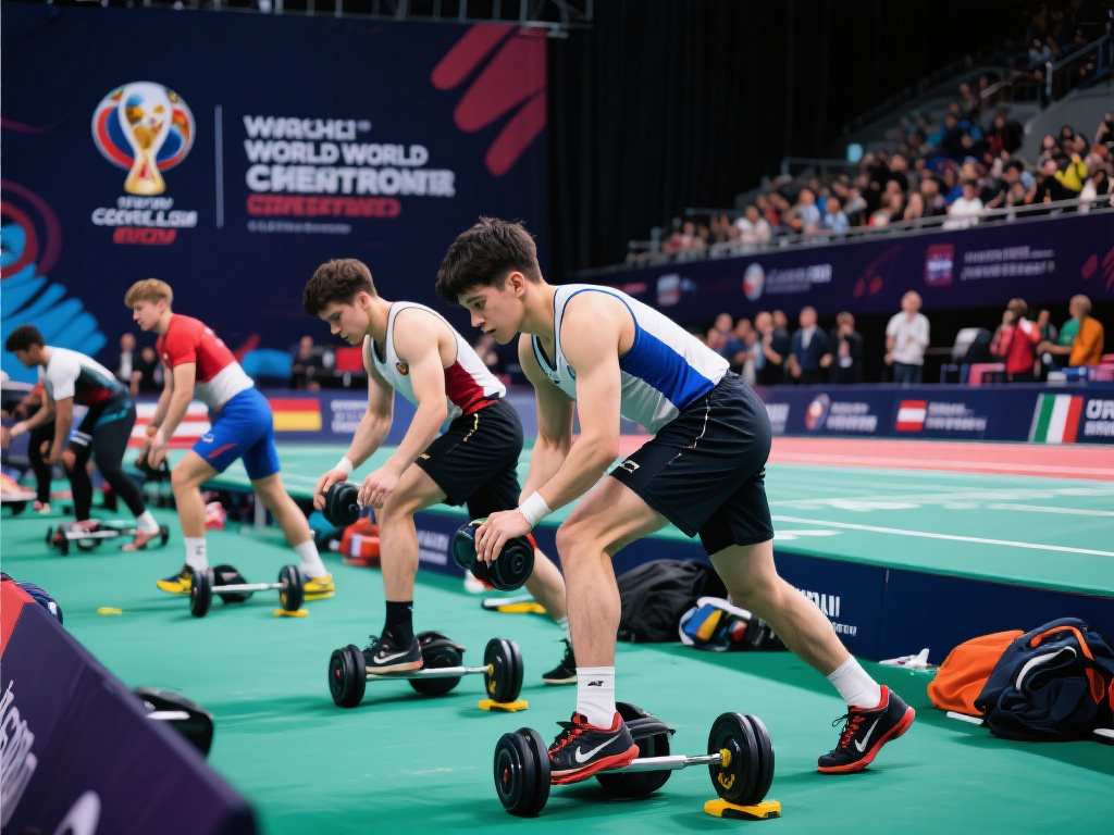 瓜达拉哈拉跳水世界杯即将拉开帷幕 在比赛正式开始前,各国选手正在进行最后的